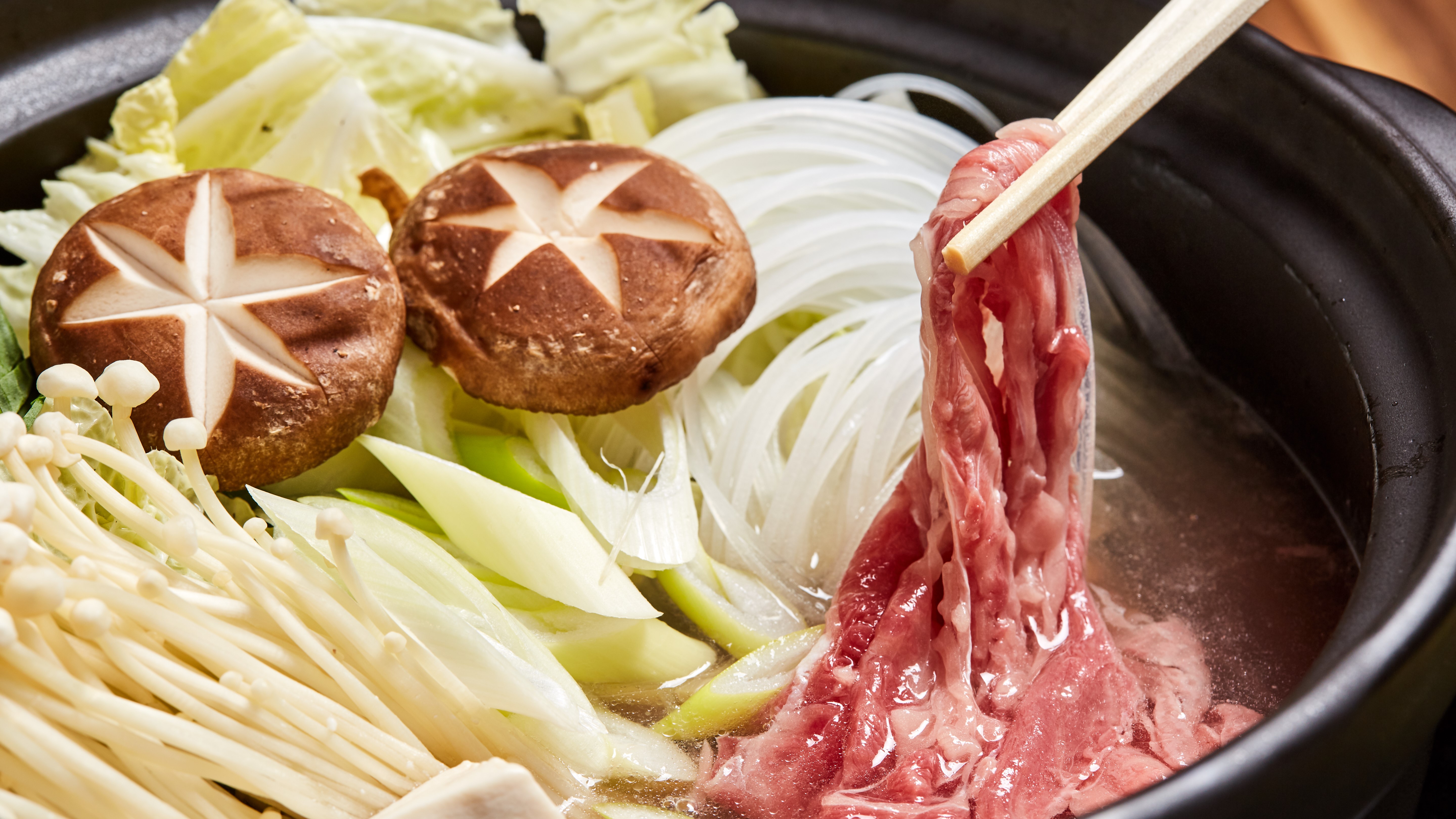 京料理松尾川よし「しゃぶしゃぶ」
