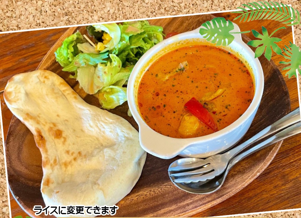 バリ風チキンスープカレー