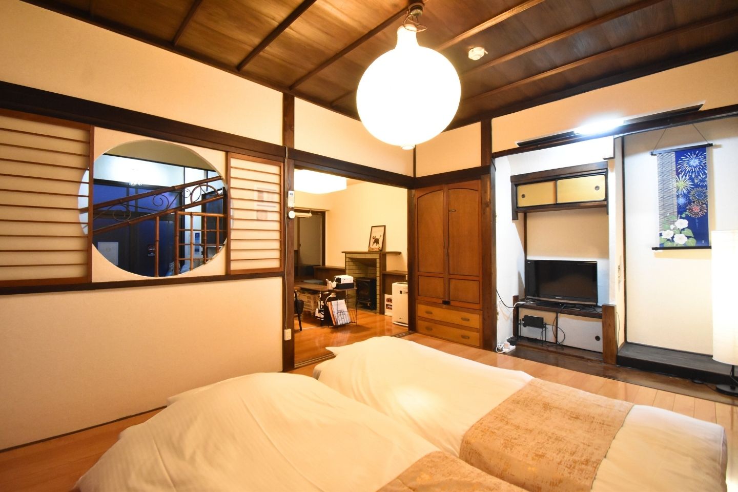 リビング(布団あり)