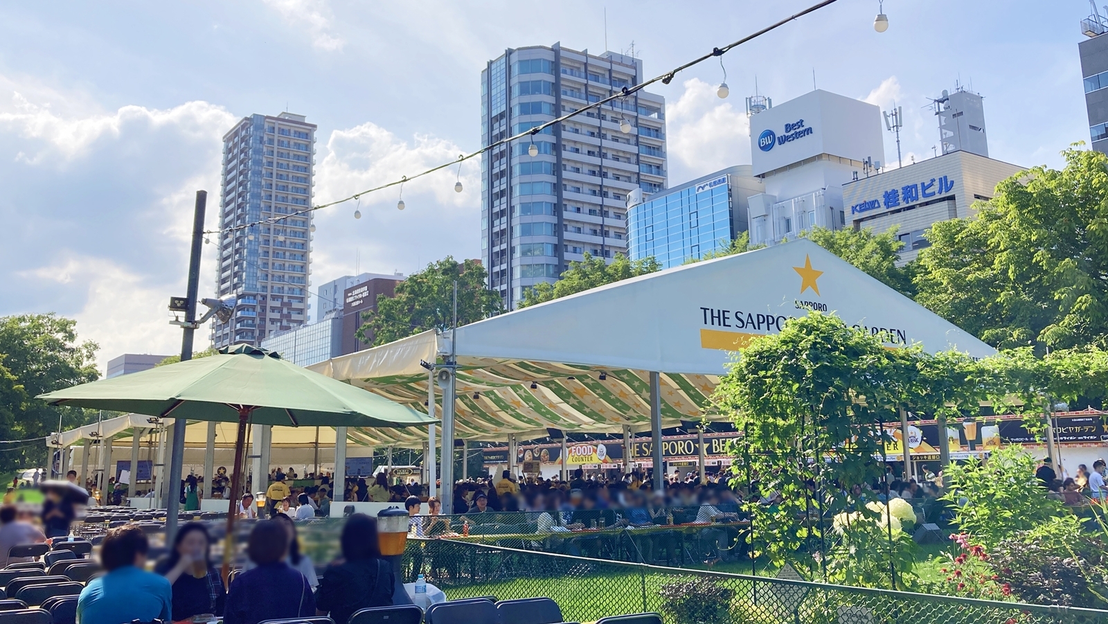 さっぽろ夏まつり／まつり期間に開催される日本最大級のビアガーデンが「さっぽろ大通ビアガーデン」