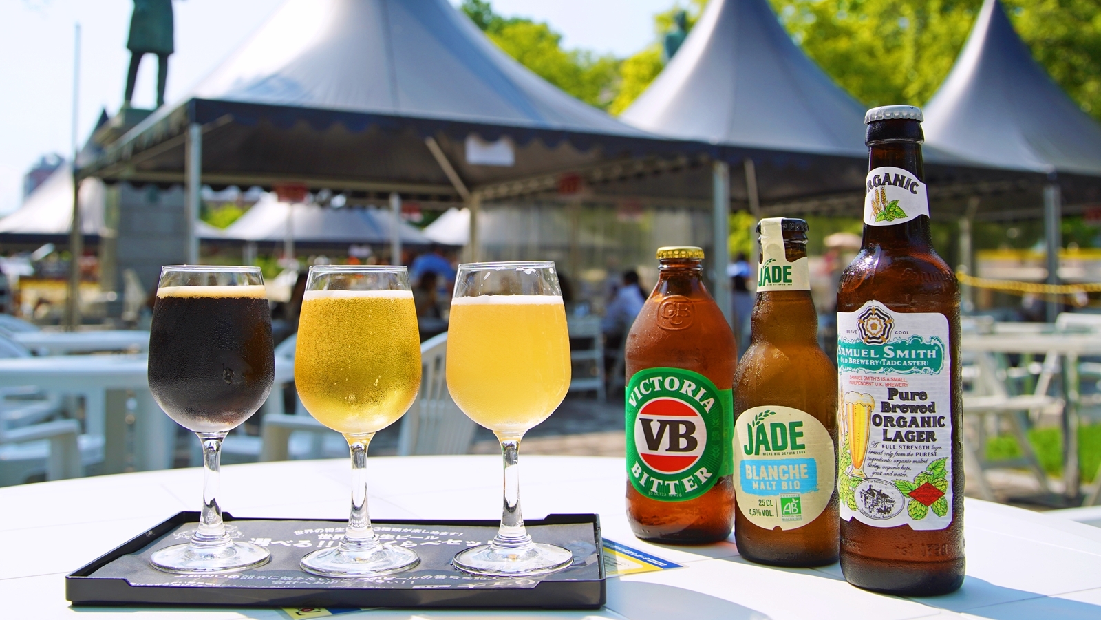 さっぽろ夏まつり／さっぽろ大通ビアガーデンでは道内のクラフトビールや世界ビールも味わえる