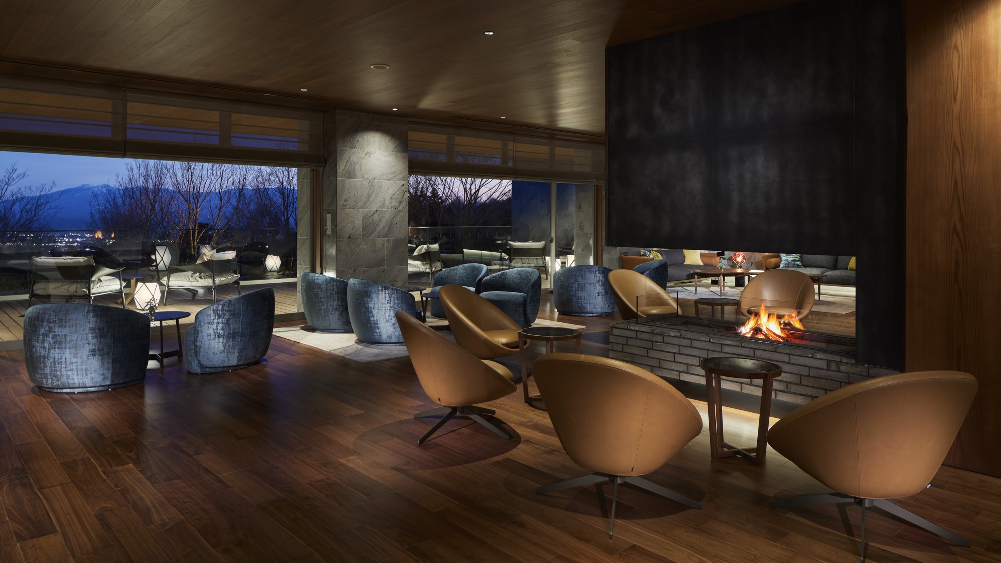 2階ラウンジ＜冬＞