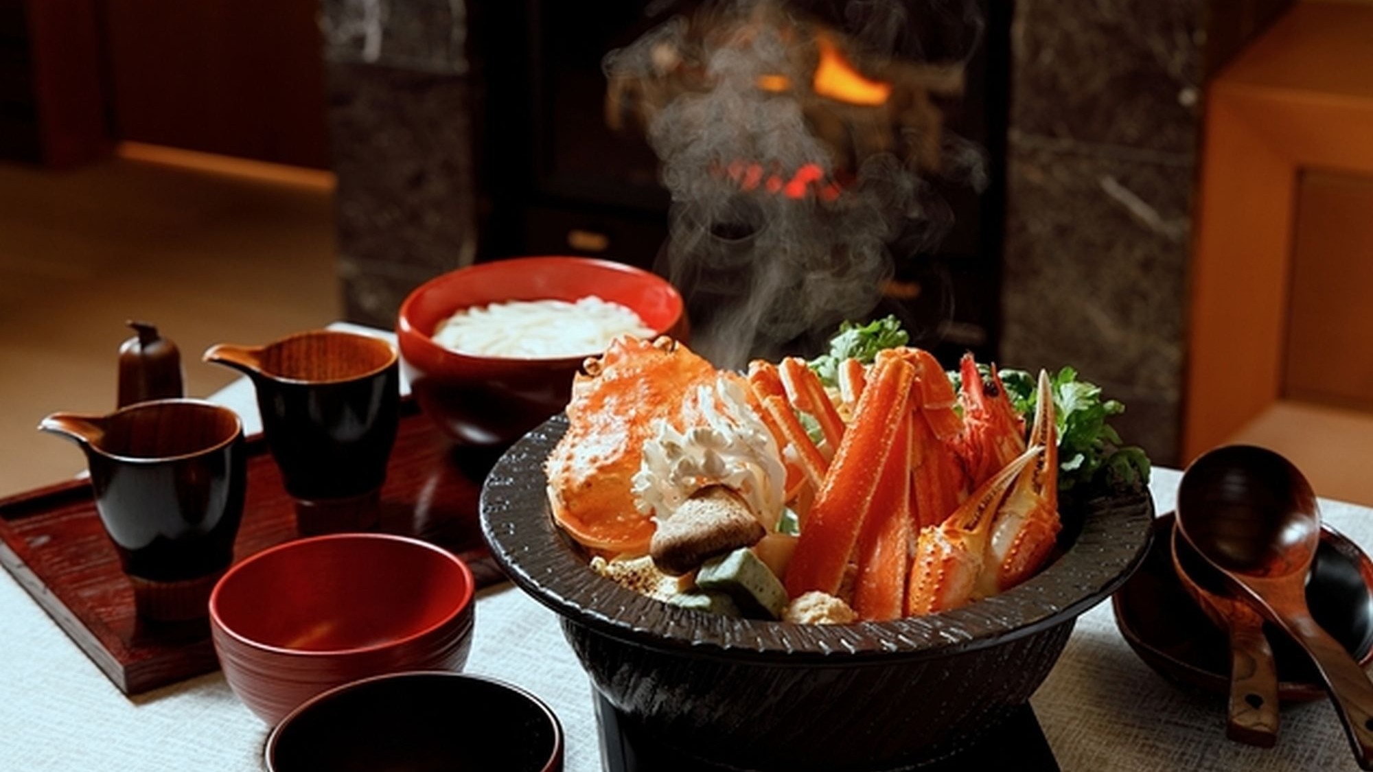 【ヴィラ限定】1日1室限定　冬ごもり鍋プラン／夕・朝食付