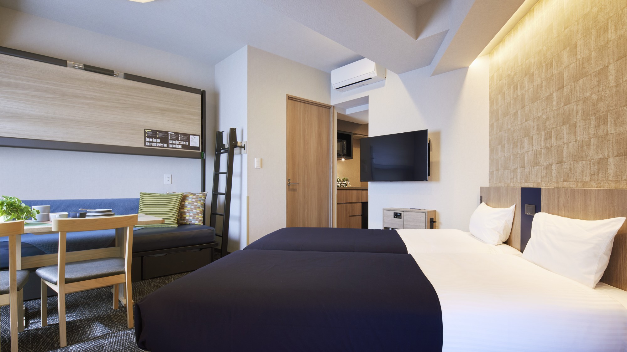 Moderate 3 Beds & Bunk Bed