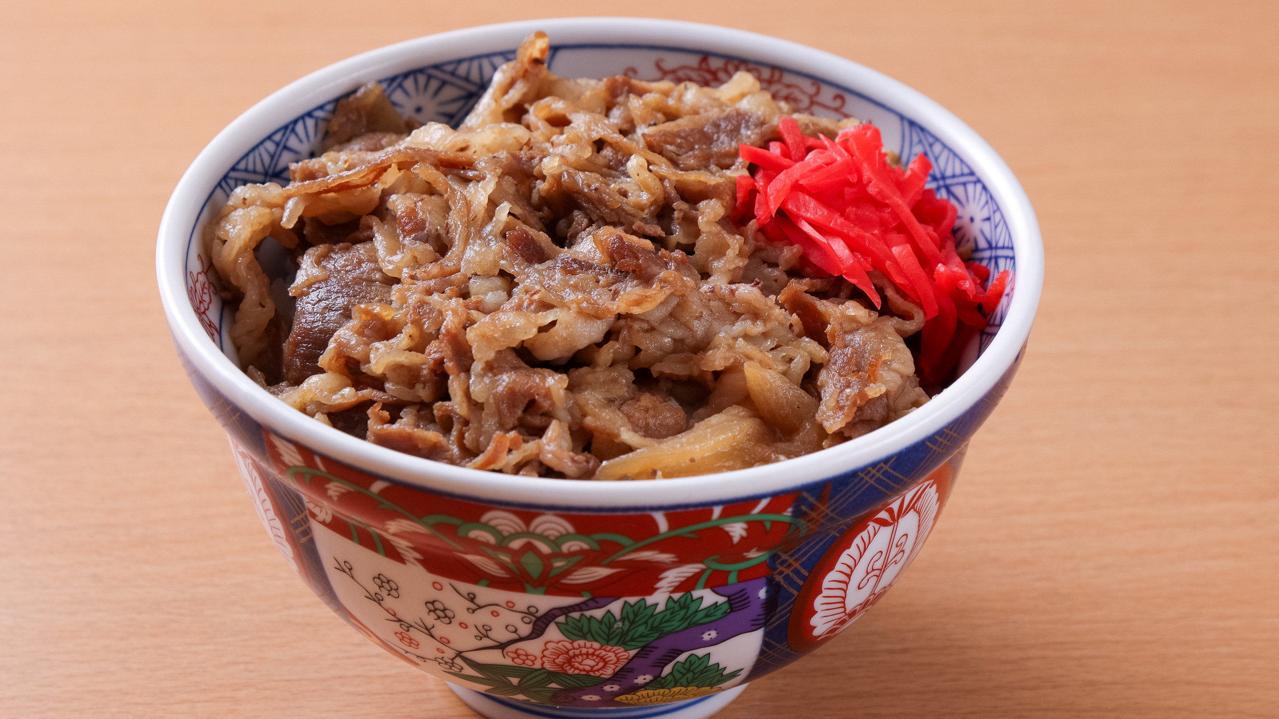 朝食ビュッフェ　黒毛和牛を使用した牛丼の「あたま」
