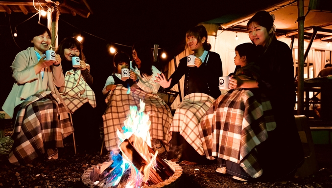 【平日＆素泊り】キャンプ初心者も安心＆お得★BBQコンロも半額特典♪★グランピングで安心アウトドア♪