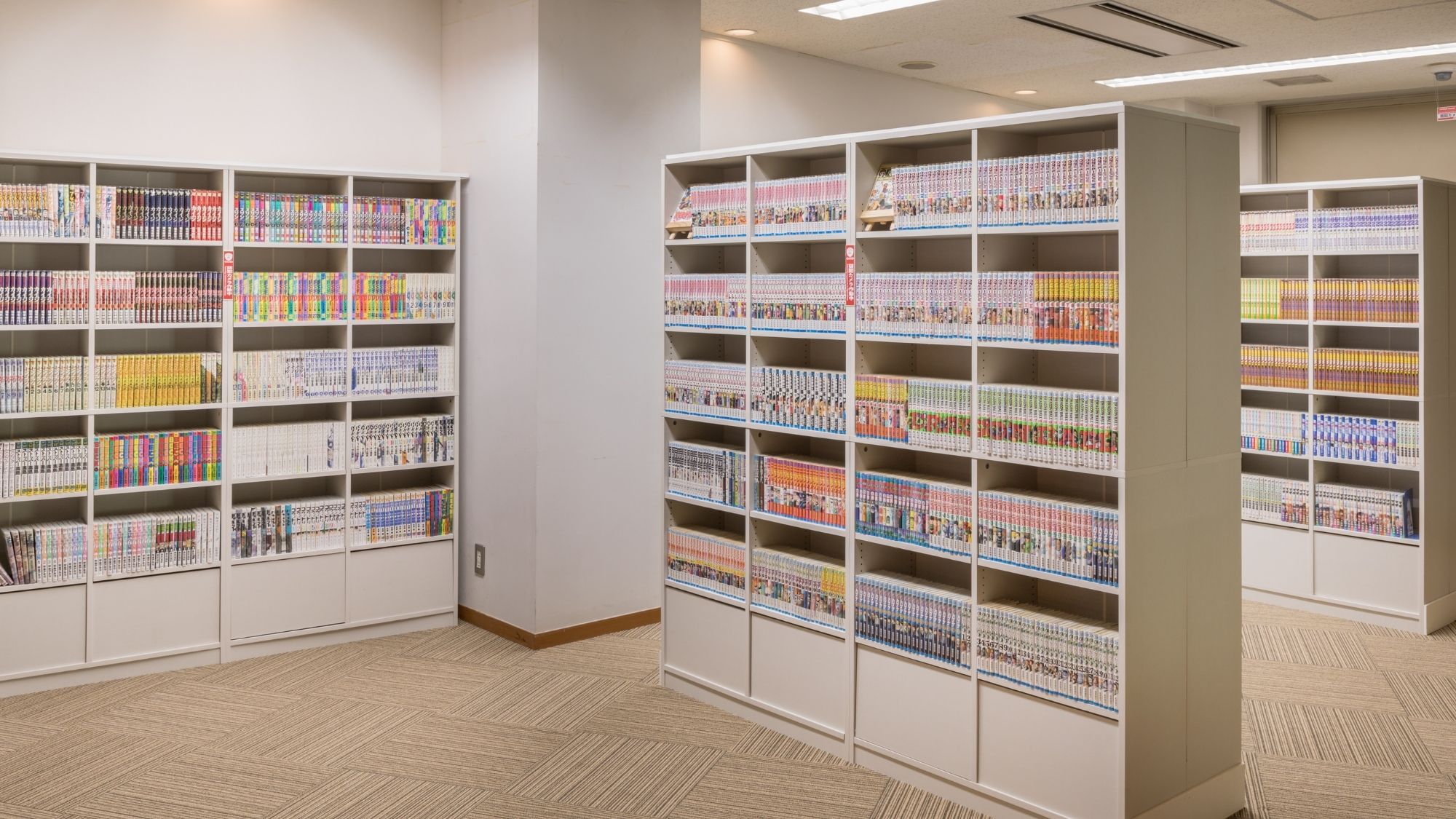 クアリゾート湯舟沢のコミックコーナー