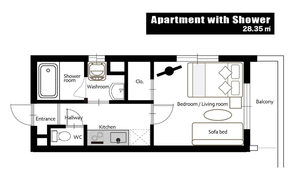 202 204 部屋間取り図