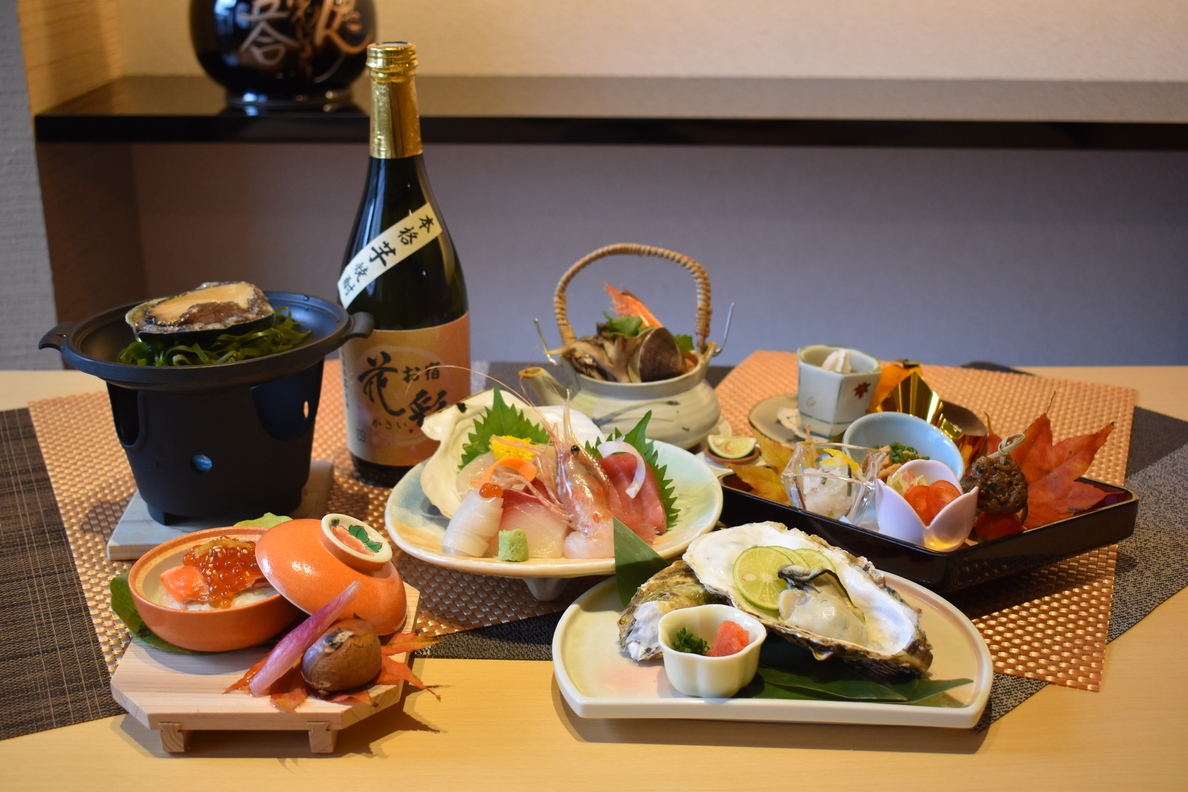 ちょっと贅沢な1泊２食付プラン！大浴場が大好評の隠れ家的お宿