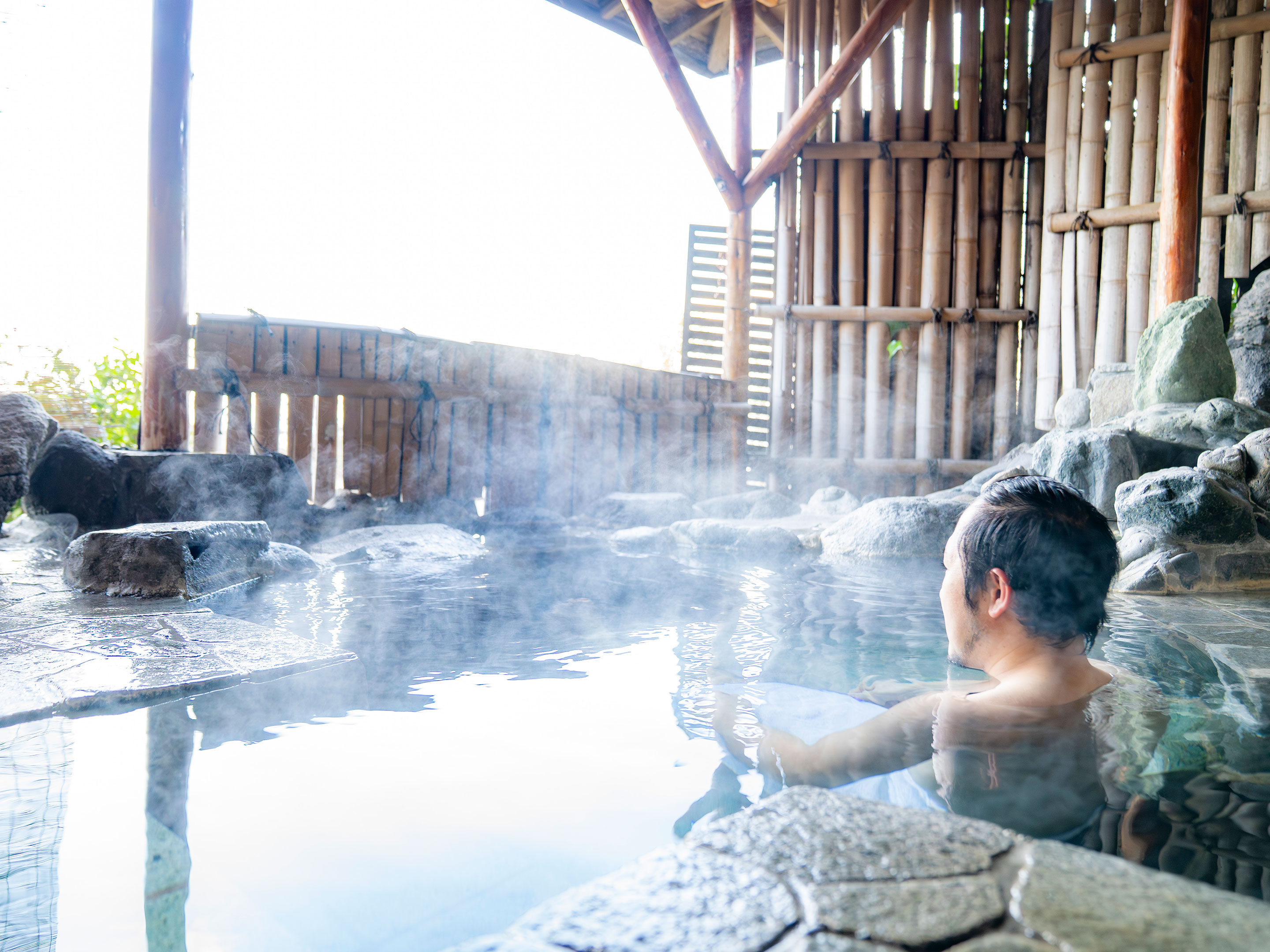 露天風呂利用イメージ