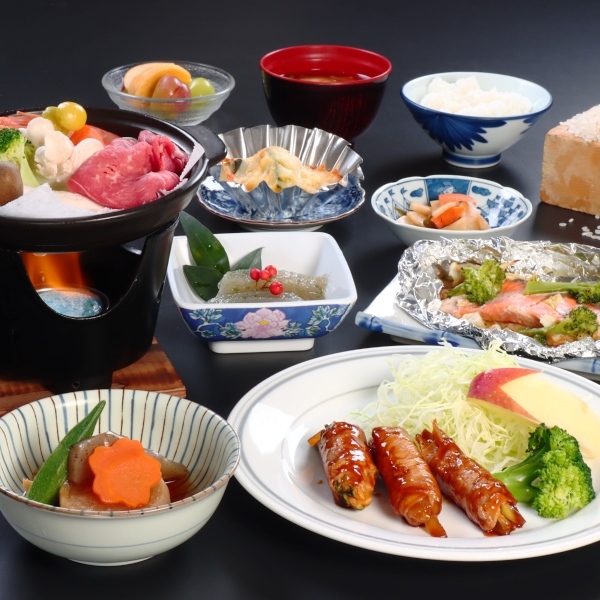 【スタンダード／1月連休】美味しさ抜群！木島米＆自家製野菜のおもてなし♪ペット同伴OK〜1泊2食付