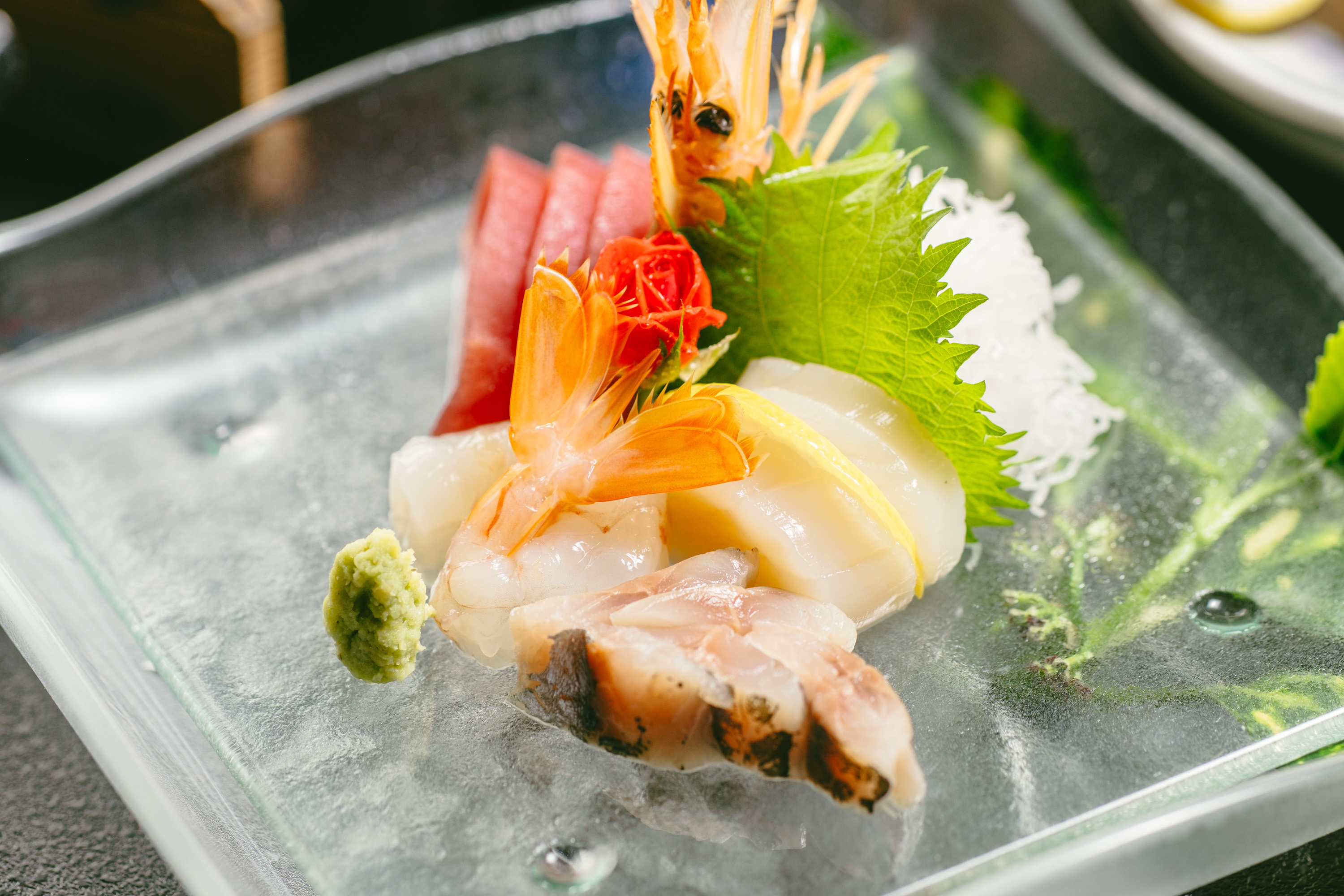 料理長おすすめ「前沢牛特選コース」お造り