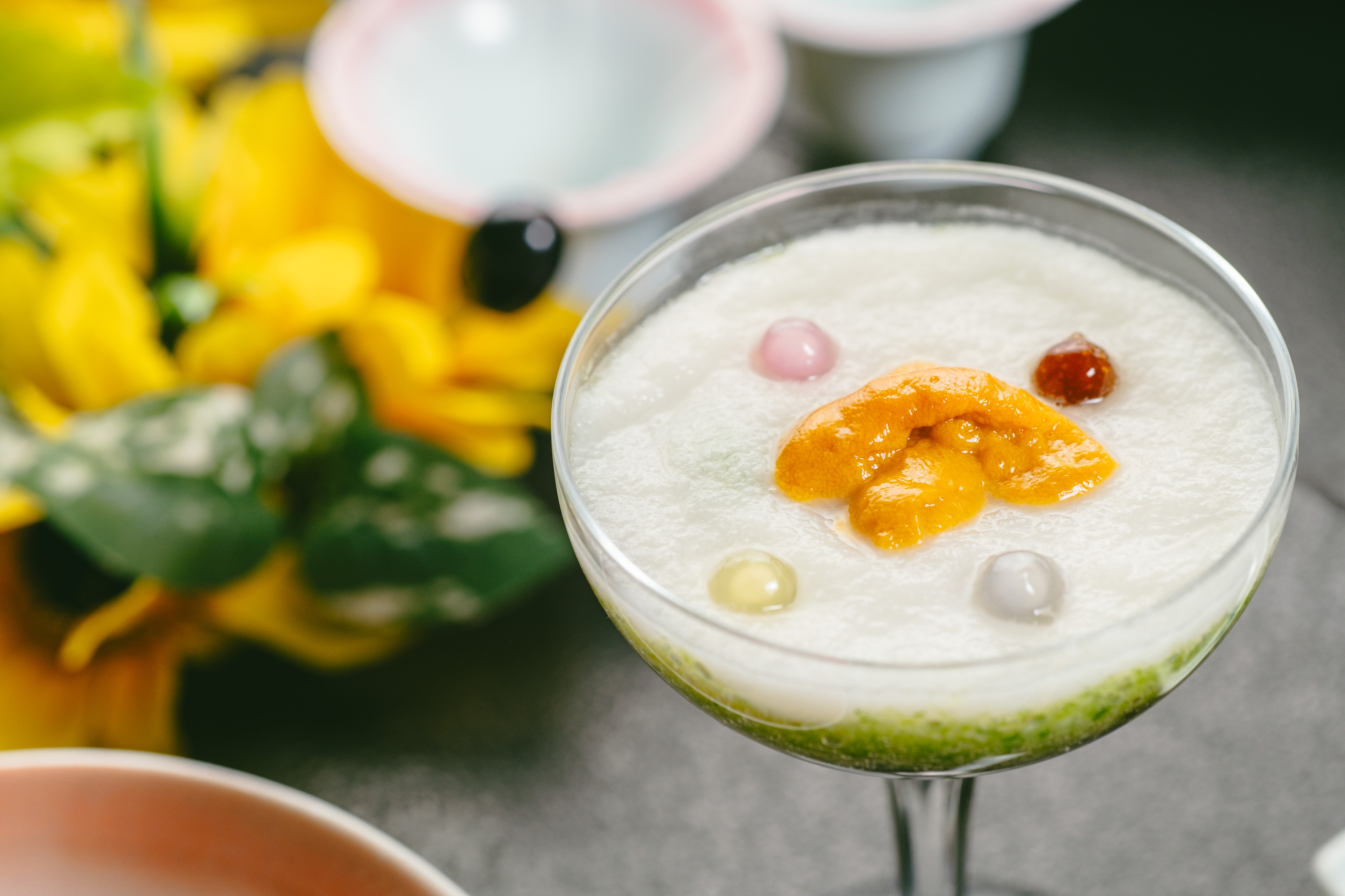 料理長おすすめ「前沢牛特選コース」寄豆腐