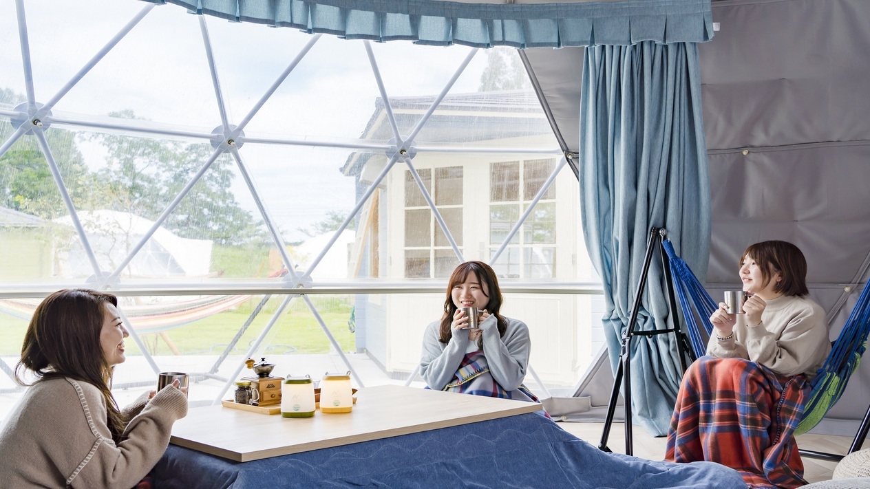 ☆U29限定☆　お得にグランピング♪懐かしの小学校でお得に宿泊プラン《1泊2食付き》