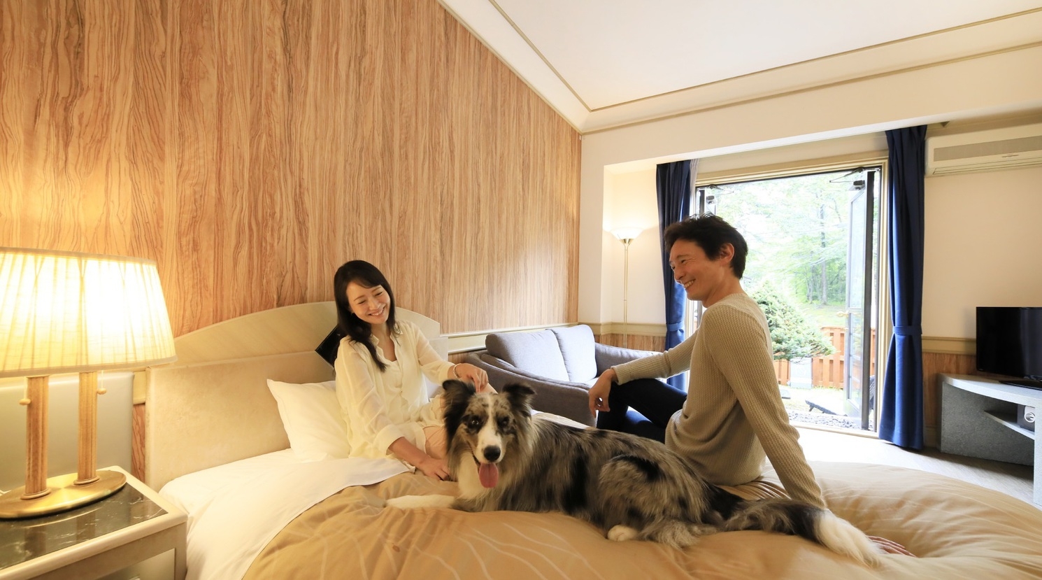 【楽天トラベルサマーSALE】限定価格で堪能／北軽井沢で愛犬と旅を満喫＜特選■＆ハーフビュッフェ＞