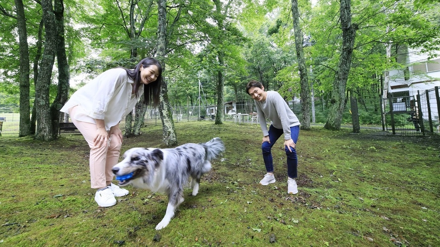 【12/31-1/1限定】年末年始はワンちゃんと北軽井沢へ！愛犬用おせち付きの特別プラン＜2食付き＞