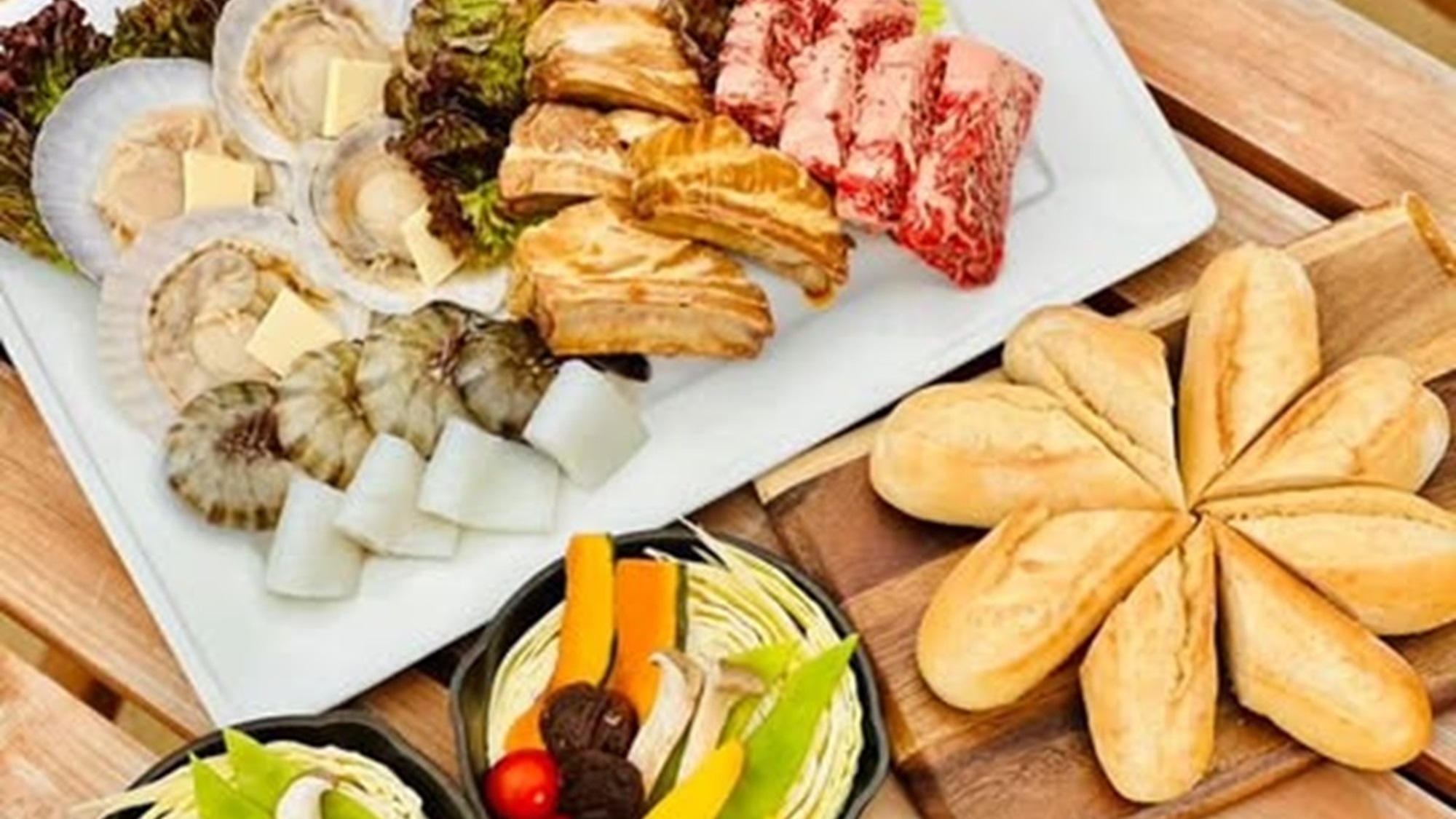《夏季限定プラン》地元食材がお得にBBQが愉しめる！