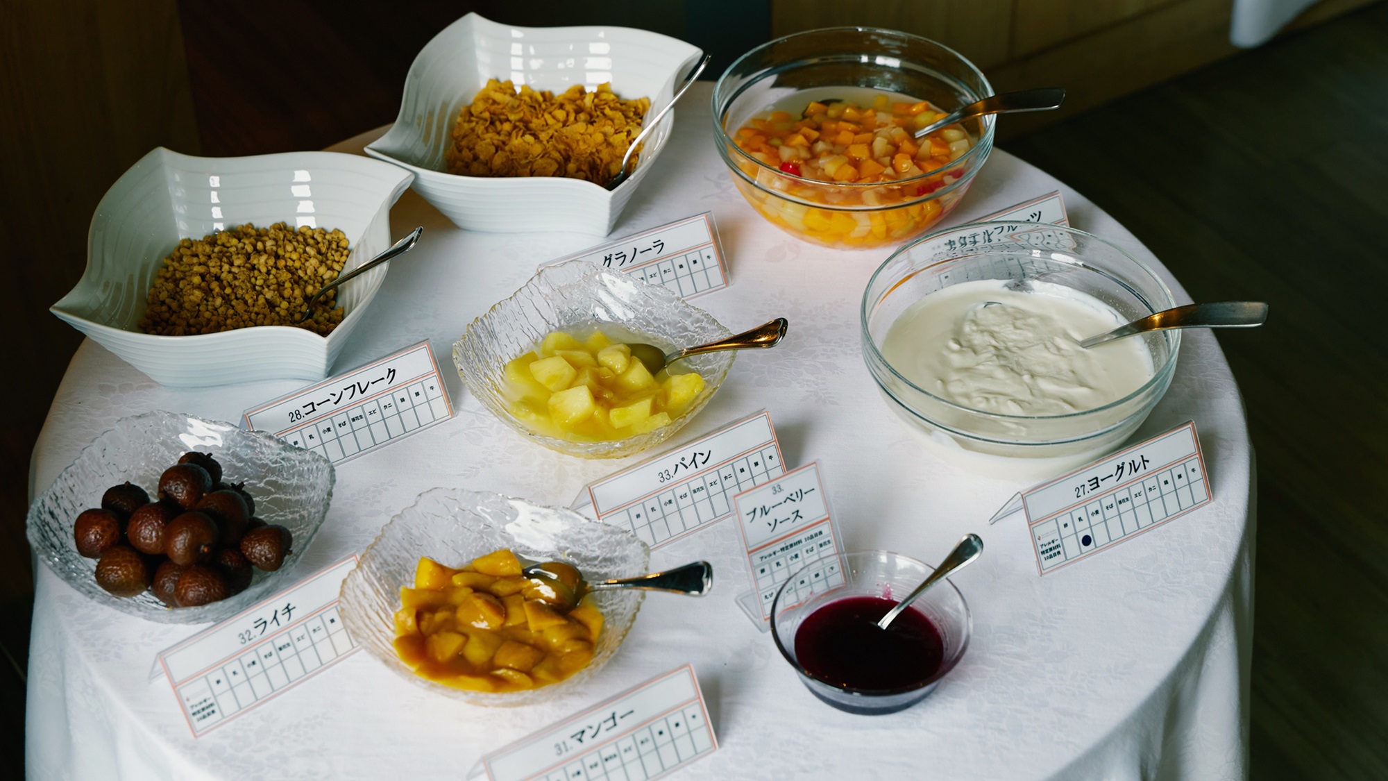 【朝食】ビュッフェ　※一例