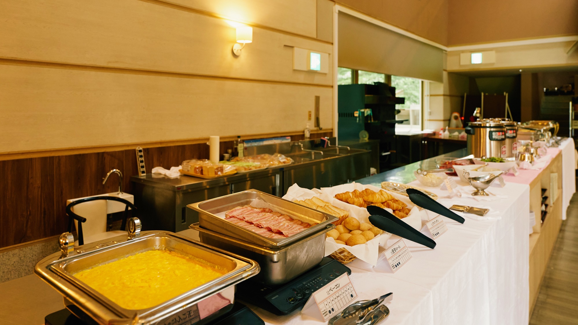 【朝食】ビュッフェ　※一例