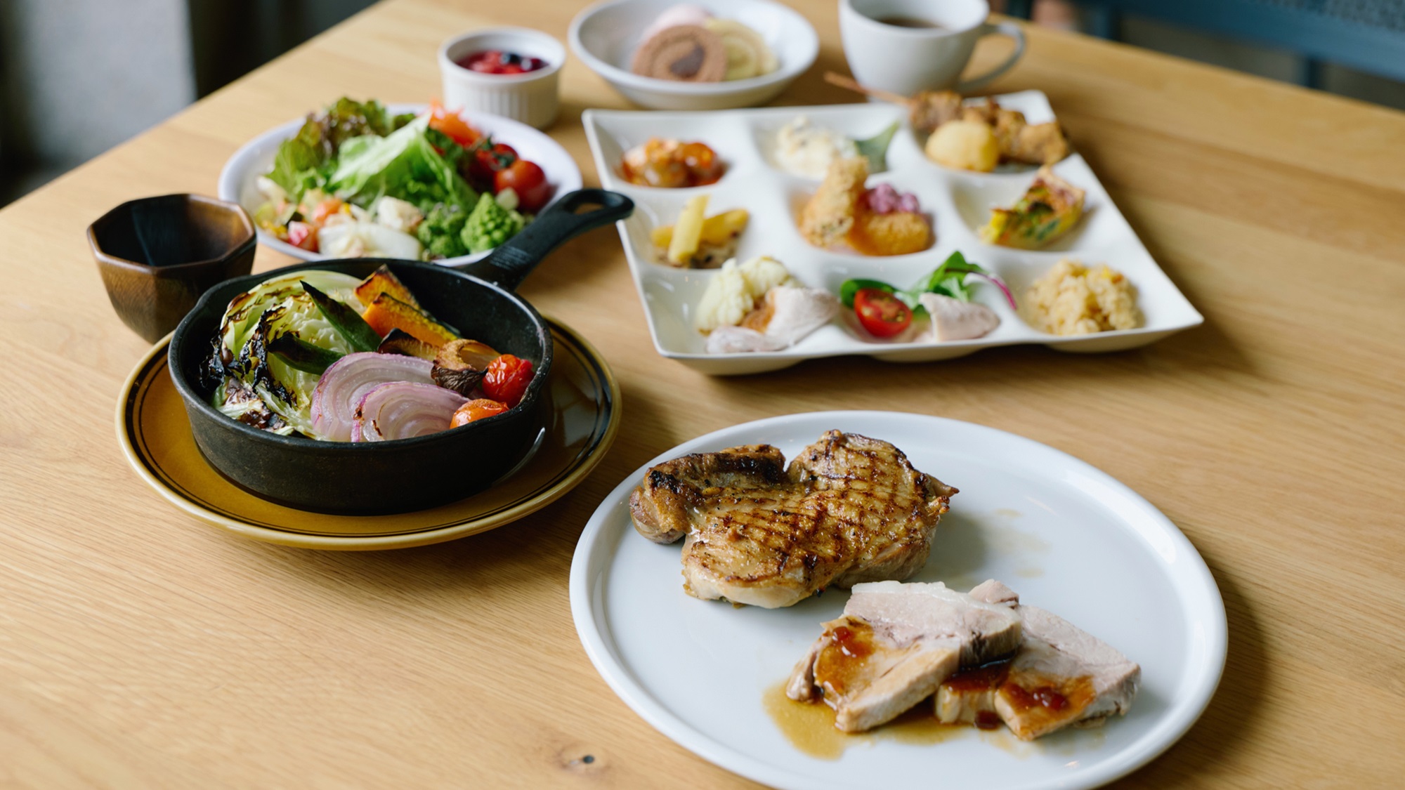 【ご夕食】基本＆ハーフビュッフェ