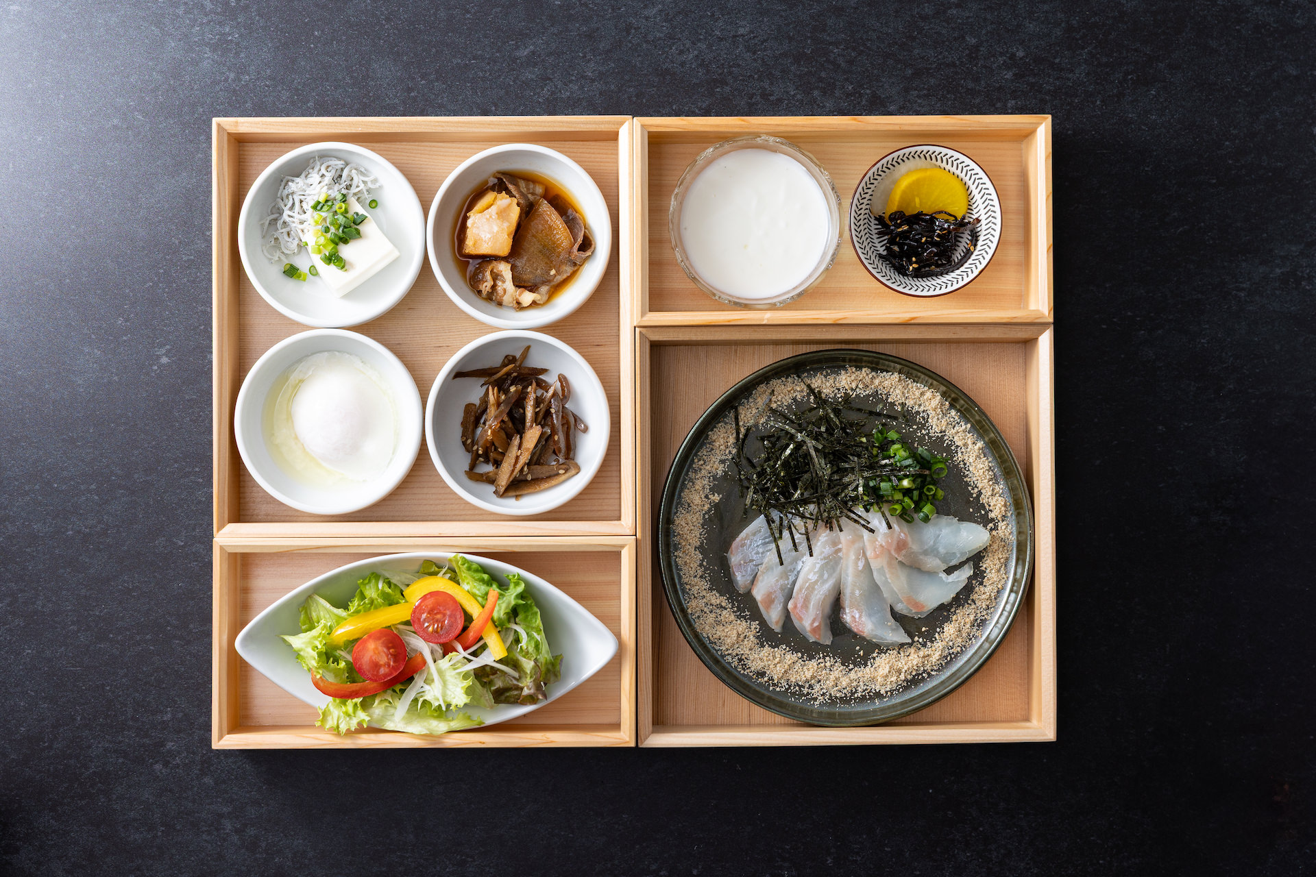 自家製胡麻鯛茶づけ　