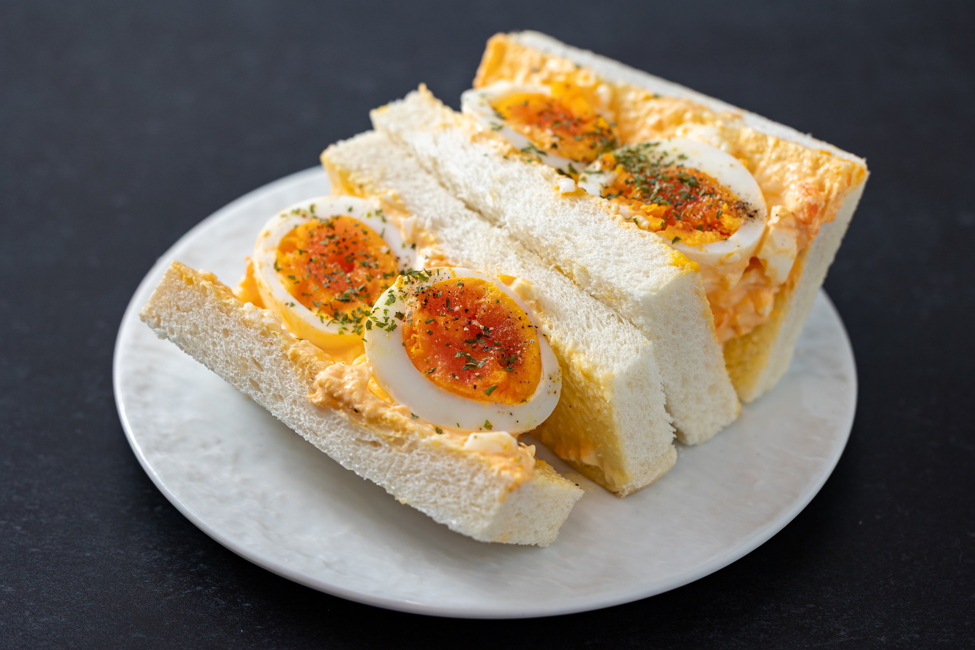 半熟タマゴサンドイッチ