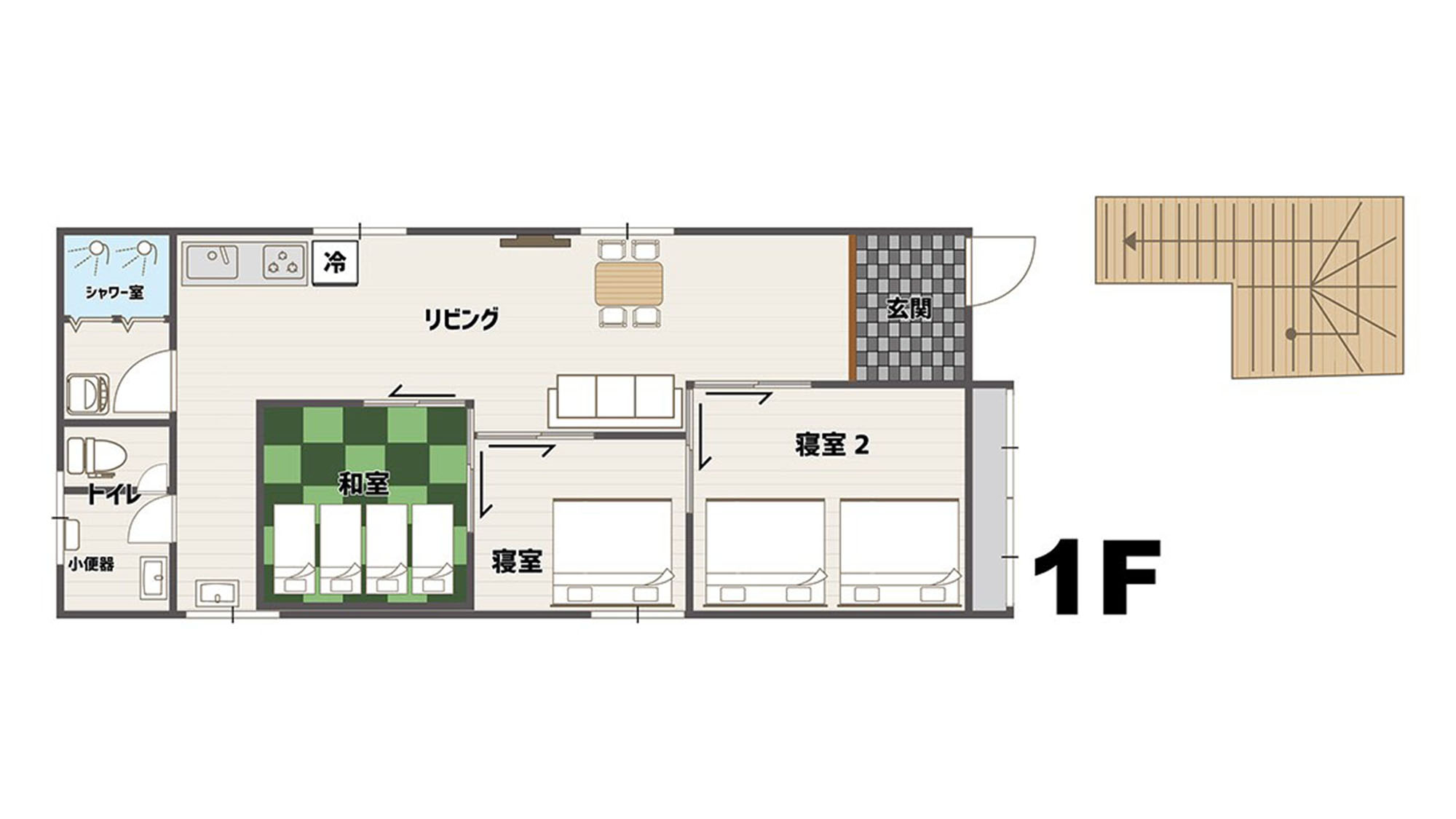 ・101号室：間取り図
