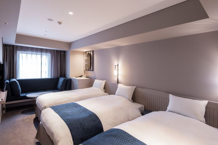 デラックスツイン（ベッド３台）