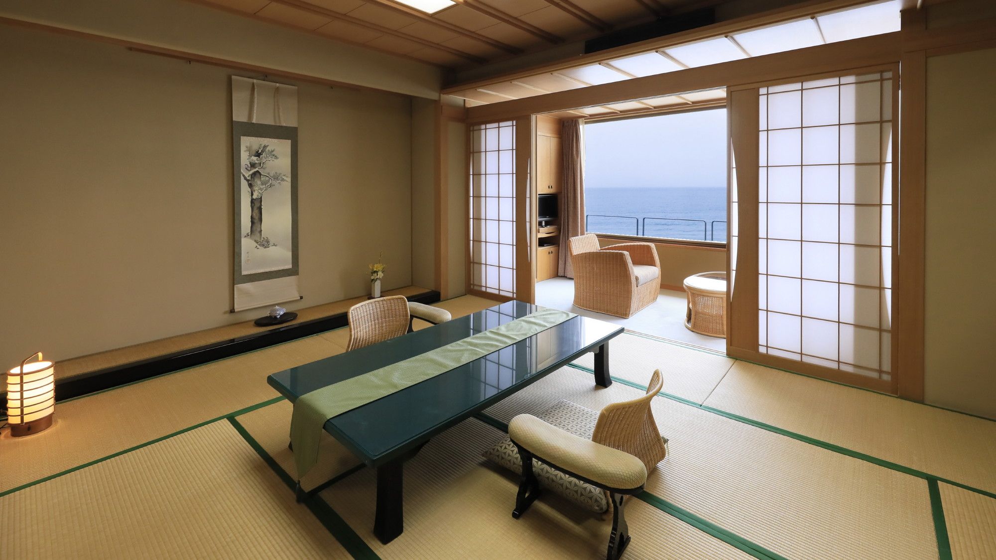 【新館】和室二間（夕食：部屋食）～本間～