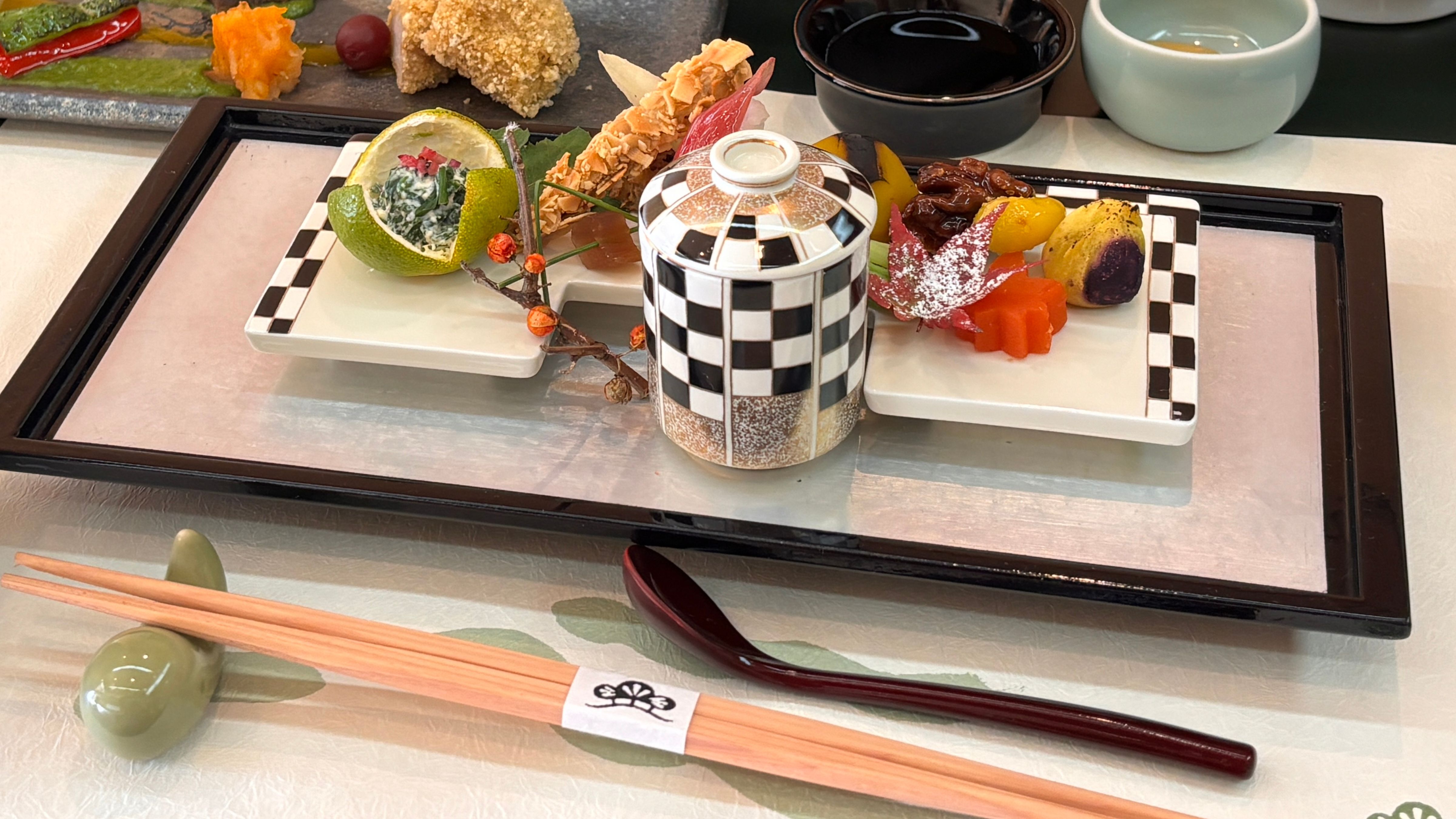 【ご夕食】ベジタリアン懐石（一例）