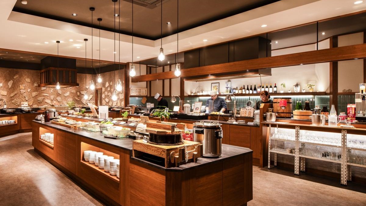 ビュッフェレストラン「haspo」①