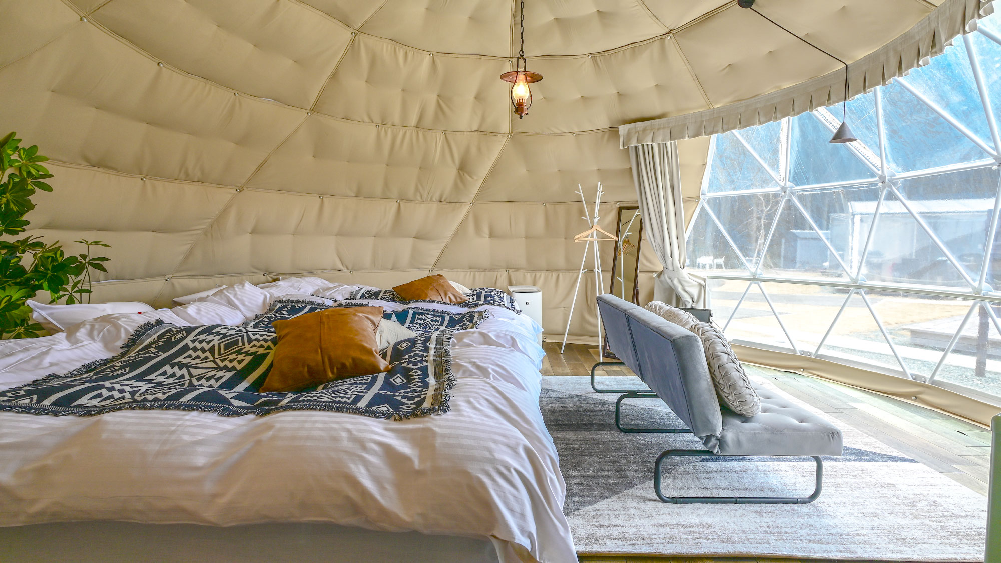 【ルーナ　&ldquo;月&rdquo;】旅路の夜を優しく照らす月明りのような空間で 阿蘇の星空を眺めてみませんか？