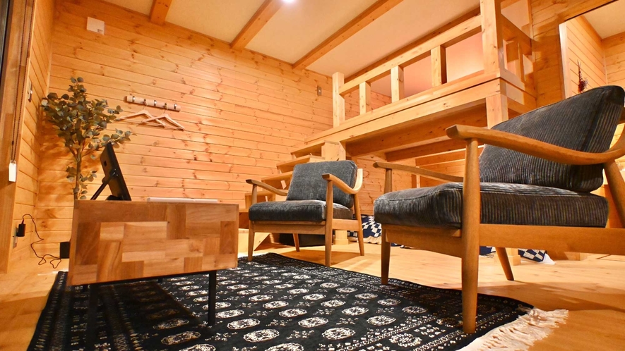 【／Cottage：Gaku】のんびりとお寛ぎいただけるお部屋です