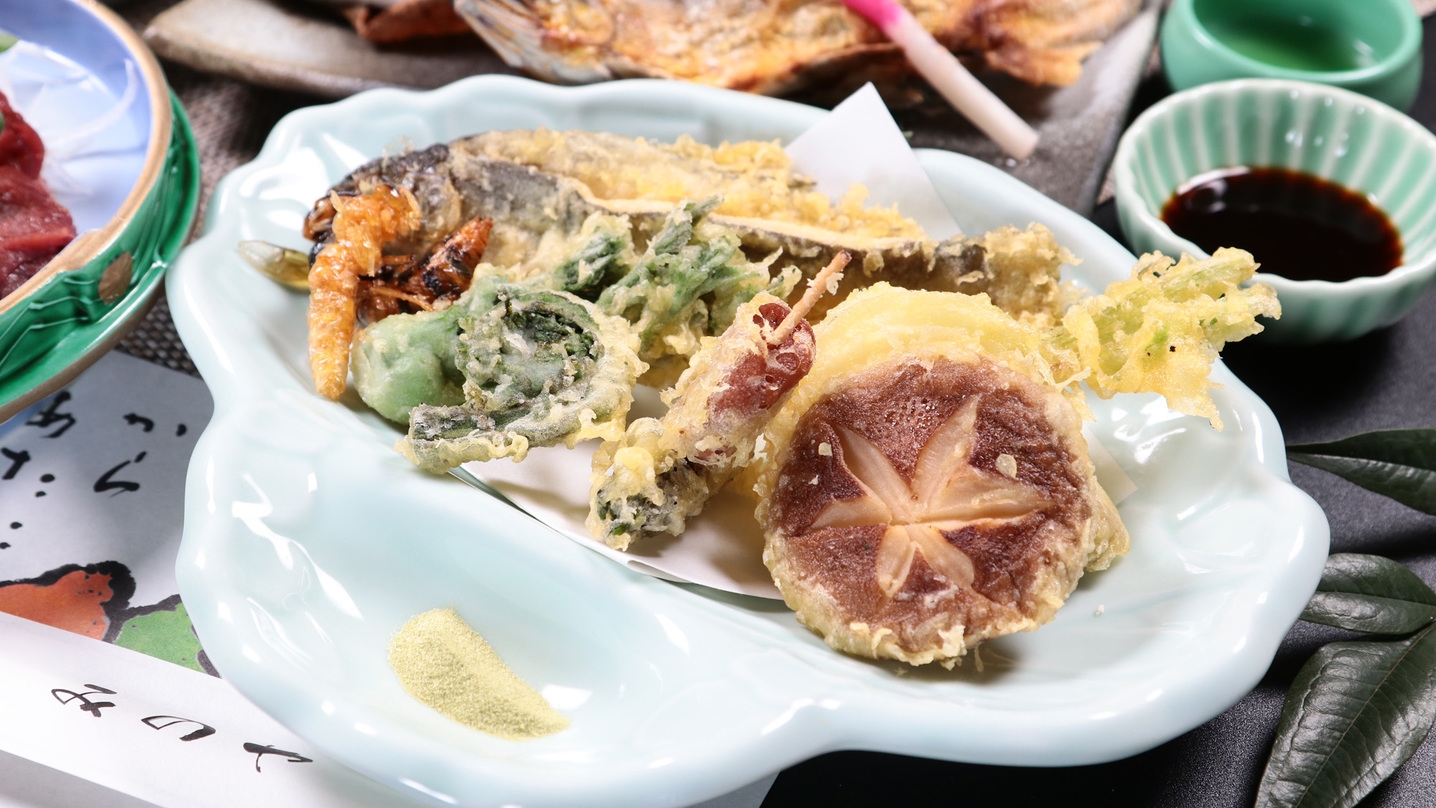 【スタンダード-2食付-】地元食材×季節の定番料理≪朝夕個室食・貸切風呂≫