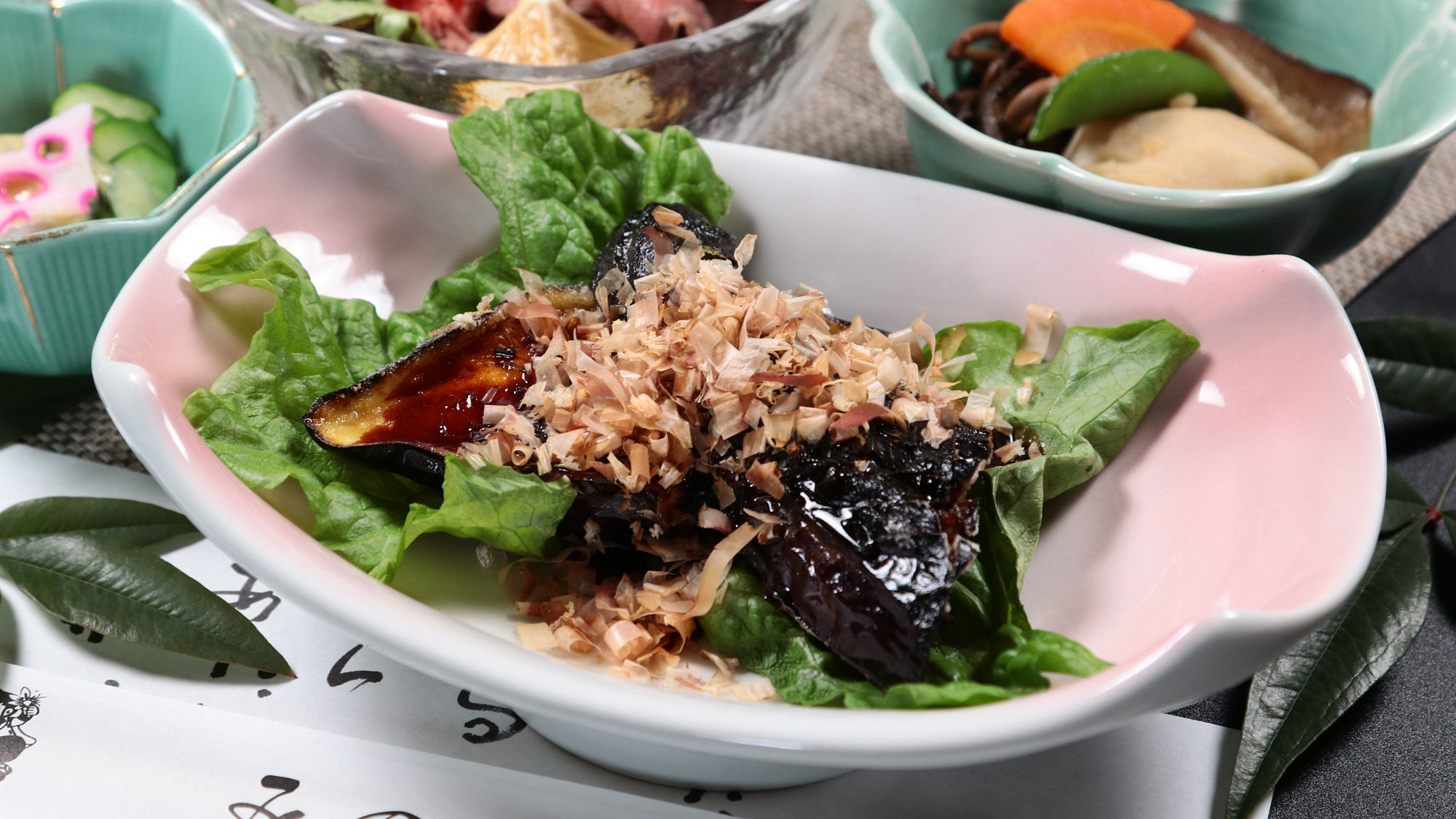 ある日のお夕食★天狗ナス*