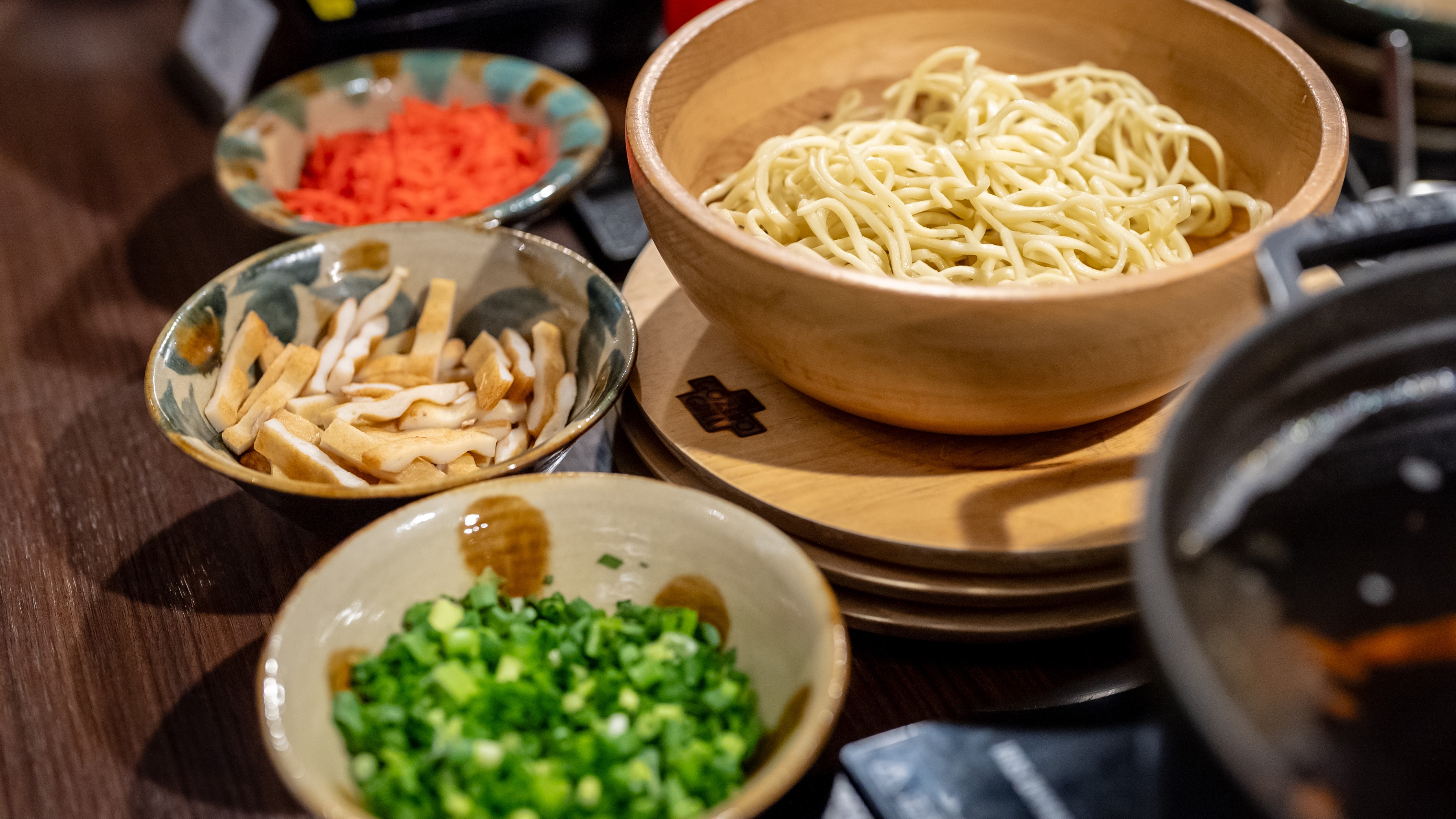 朝食ブッフェ：沖縄そば