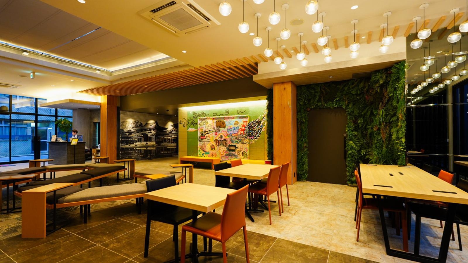 【事前決済】 早割でお得。ゲストラウンジを好きな時間に。京を堪能スマートステイ（提携店の朝食券付き）