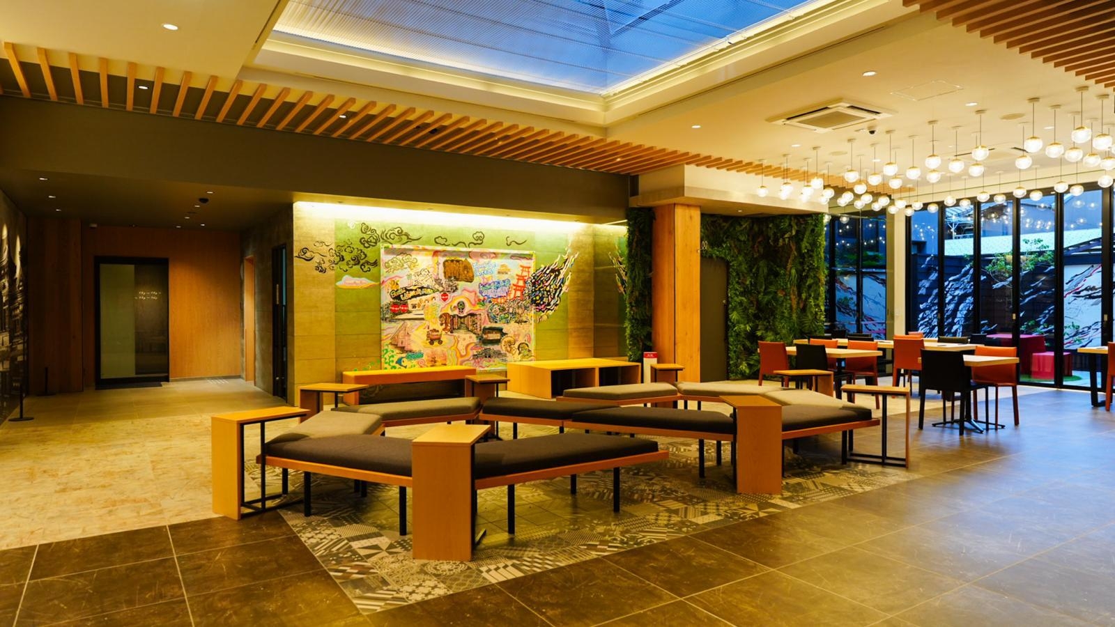 【事前決済】 早割でお得。ゲストラウンジを好きな時間に。京を堪能スマートステイ（提携店の朝食券付き）