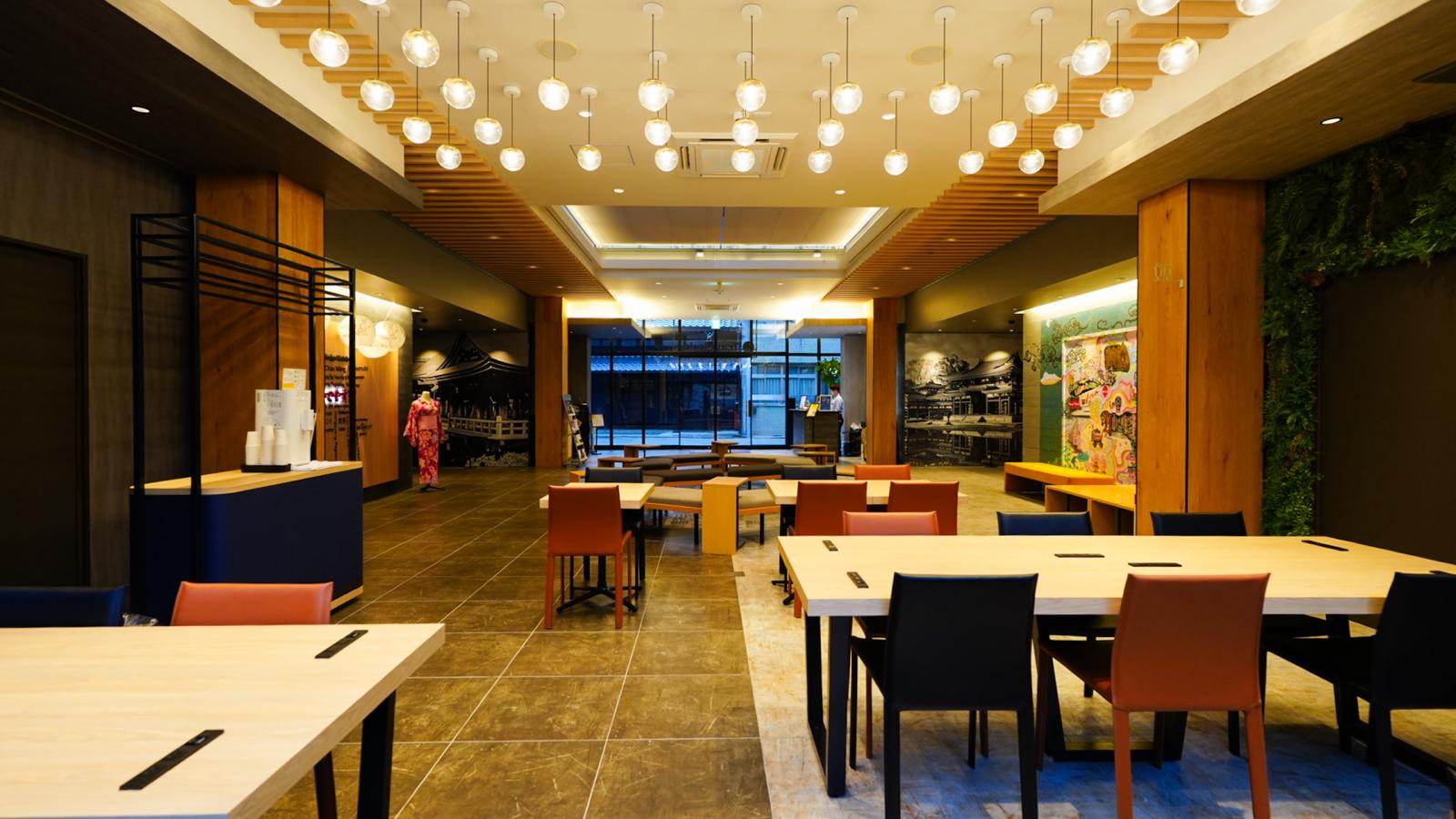 24時間使えるゲストラウンジ