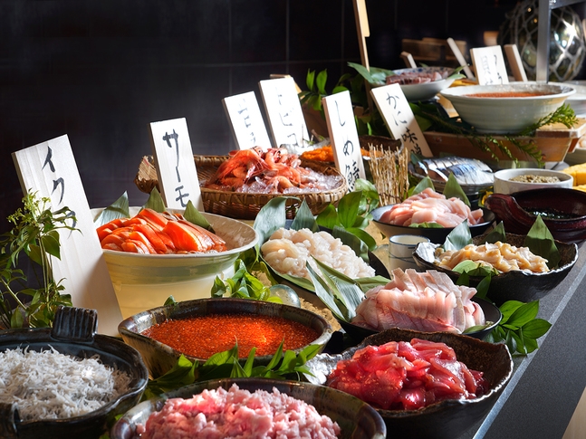 【楽パック★スペシャル】「湯と食」を味わい尽くす＜朝食付＞〜いくら食べ放題ビュッフェ〜