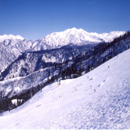 立山山麓スキー場オープン
