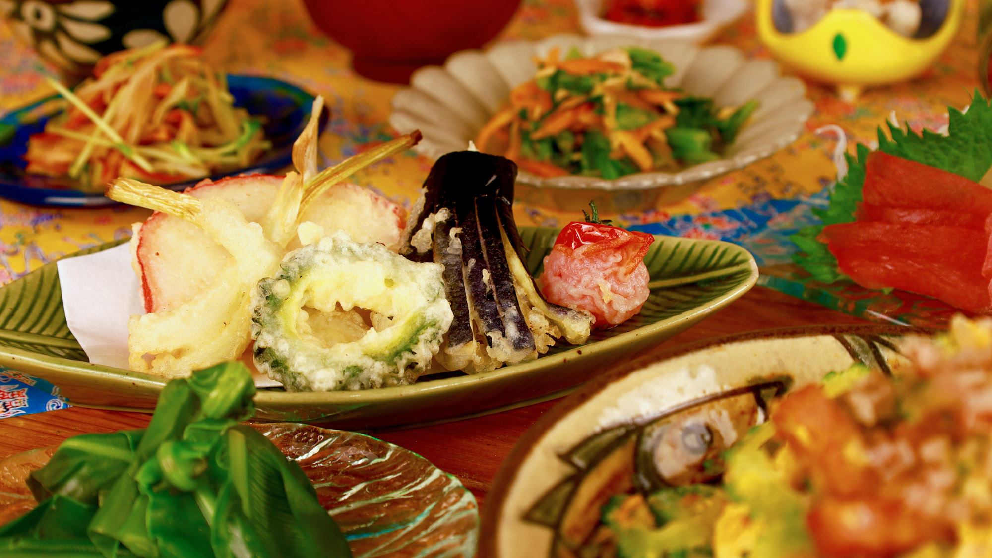 【1泊夕食付】夜ご飯はおまかせ！はまばるのおかあが作る料理はほっこり美味しい！翌朝はゆっくり島時間