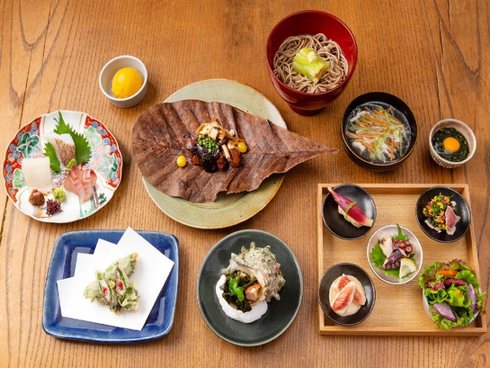 「鎌倉 松原庵 青」湘南の秋の味覚ディナーコース〜夕朝食付き〜