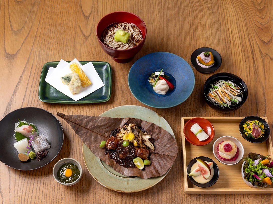 「鎌倉 松原庵 青」湘南の秋の味覚ディナーコース〜夕朝食付き〜