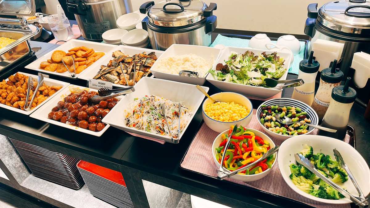 ■朝食ビュッフェ（食材は不定期で変更になります）