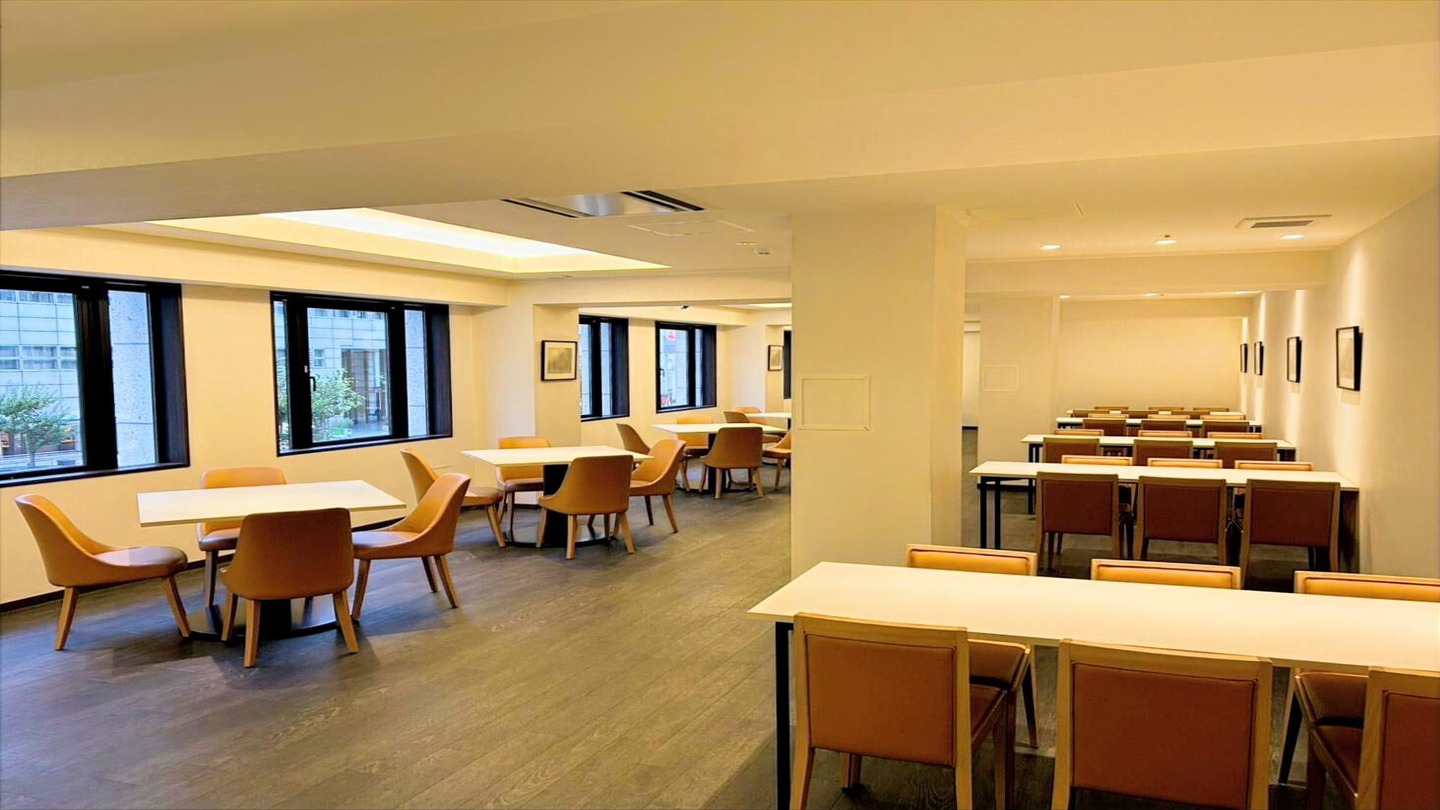 ■朝食会場（2階）