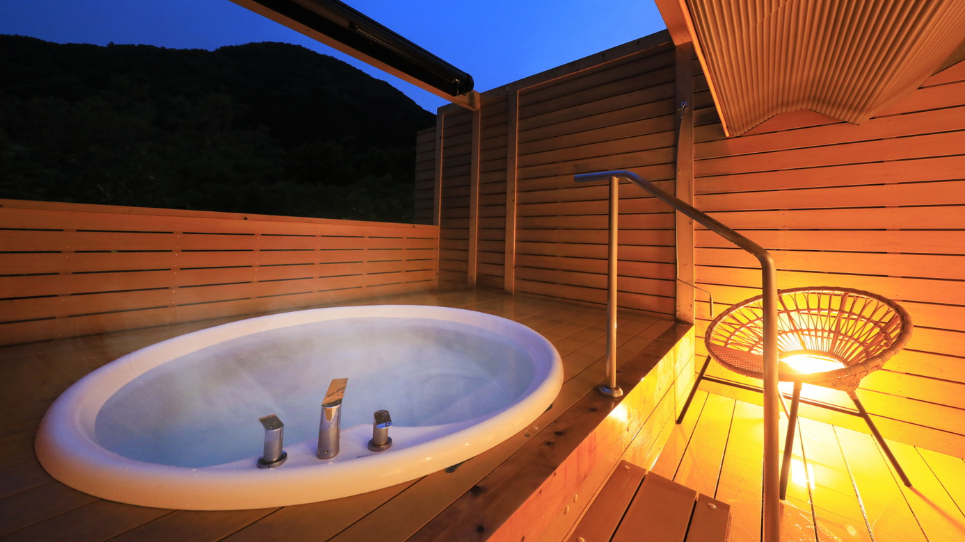 【天空貸切露天】晴天の日は綺麗な星空を眺めることができます　※天候により中止の場合あり