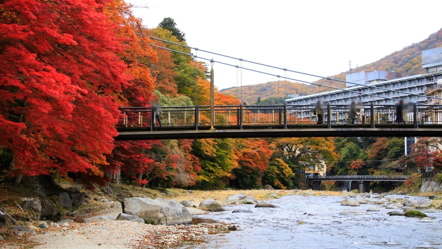【那須塩原の紅葉】秋の景色をごゆっくりご堪能ください