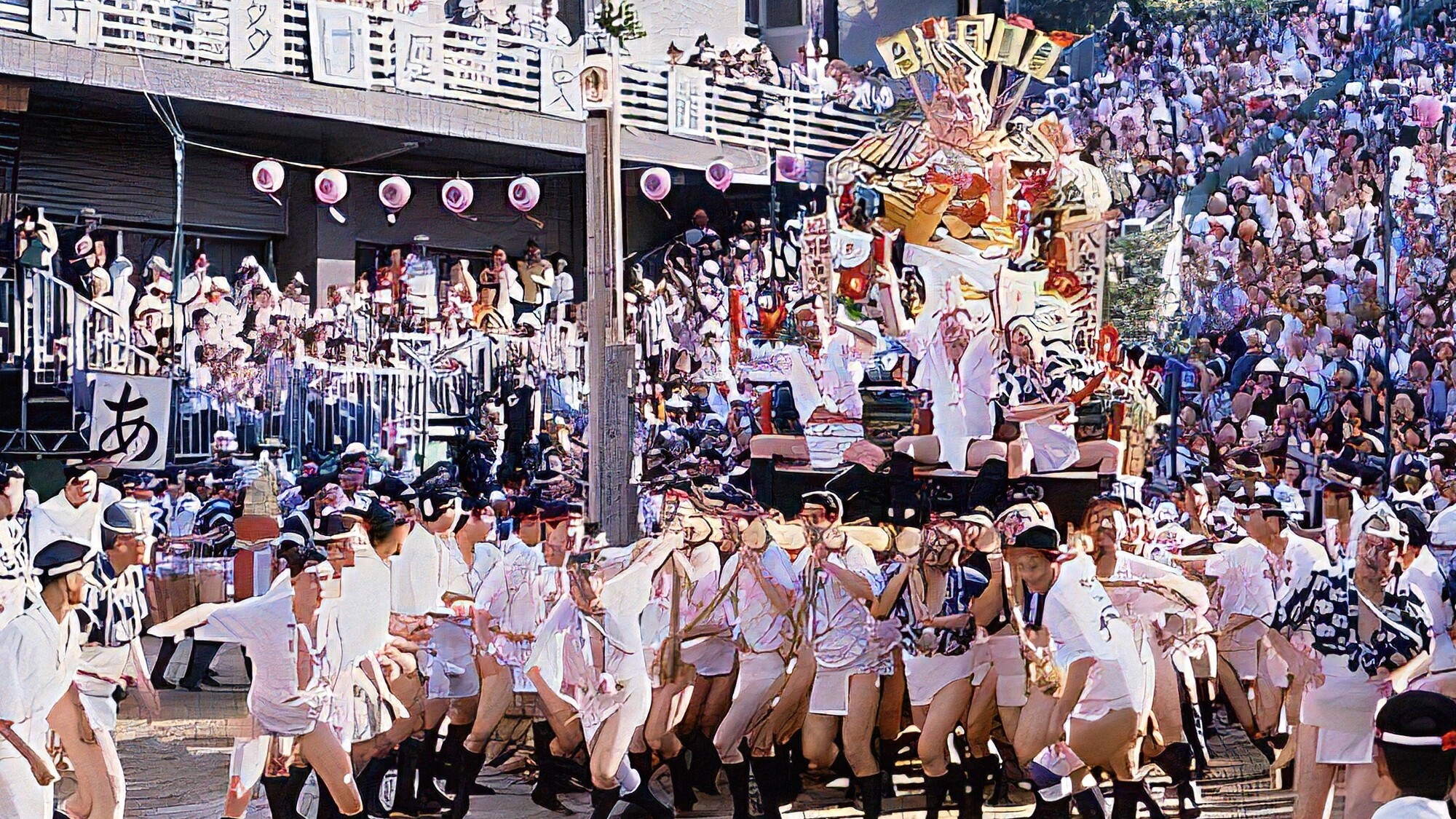 ◇【山笠開催期間は参加体験も◎】夏祭り気分を満喫☆博多祇園山笠・西流コラボグッズ付