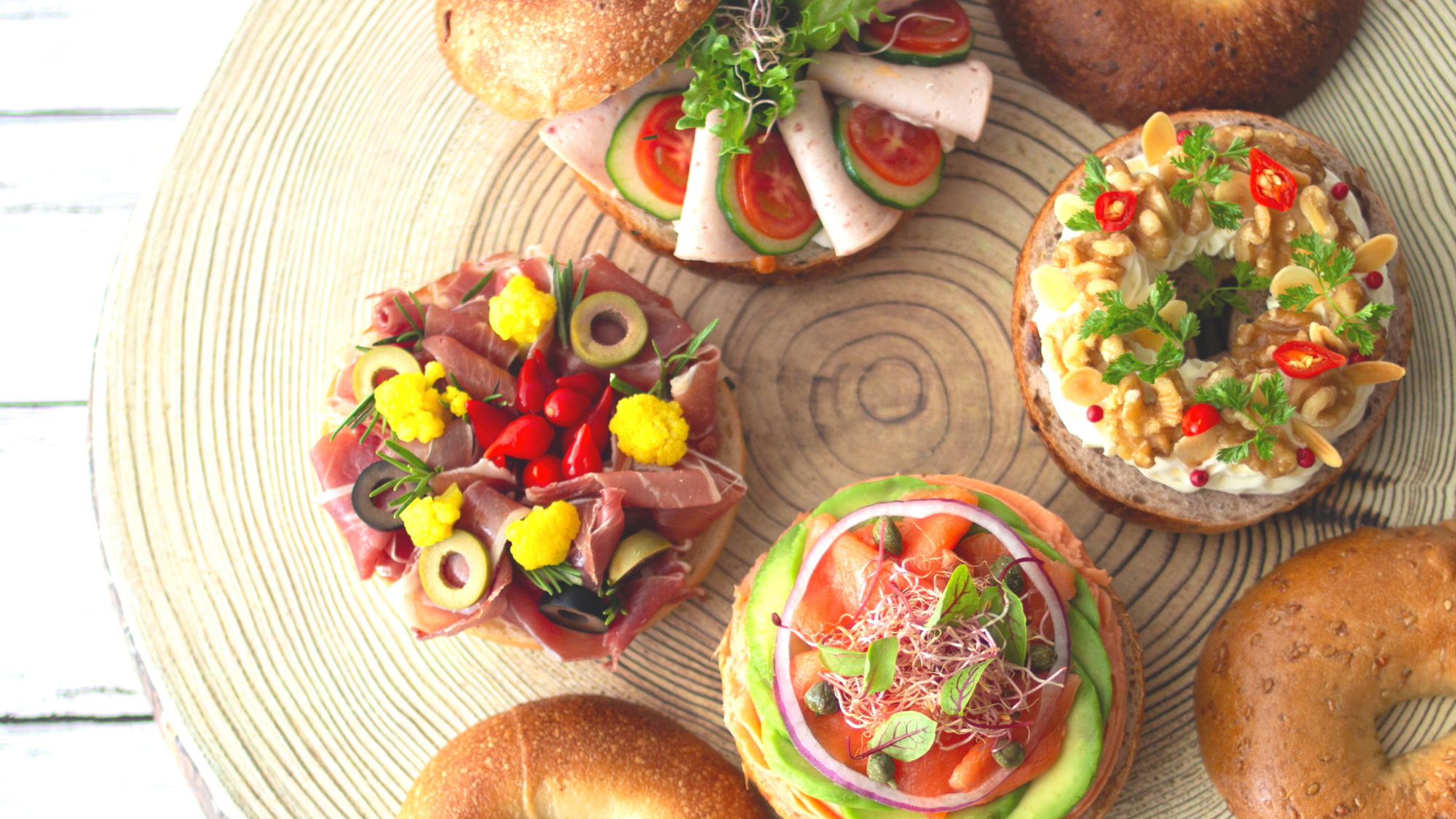 ◇2026年1月新朝食スタート！・ベーグルサンド